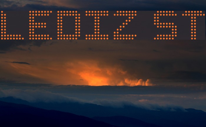LediZ St Font examples