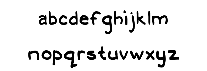 Lednar Font LOWERCASE
