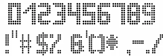 Ledsitex St Font OTHER CHARS