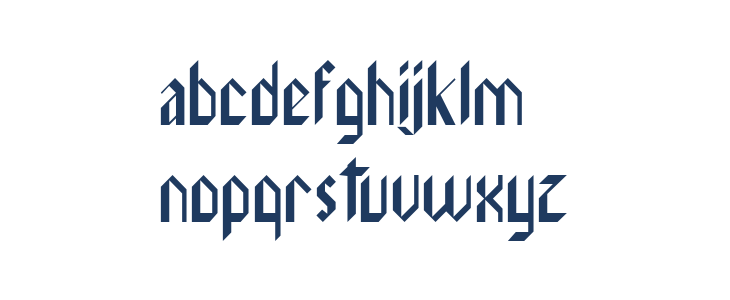 LeeBee Schwarz Lowercase