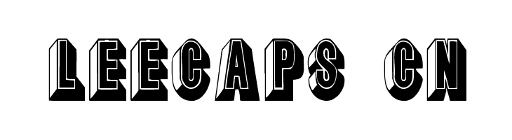 LeeCaps Cn Fonte