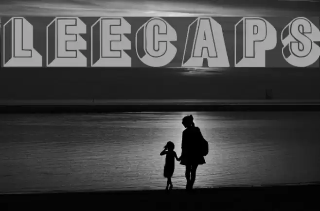 LeeCaps Шрифта examples