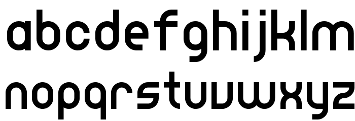 LeeHausSans2-Regular Font LOWERCASE