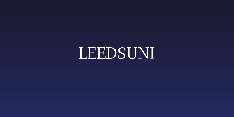 LeedsUni Social Header
