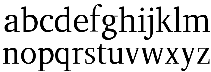 LeedsUni Font LOWERCASE