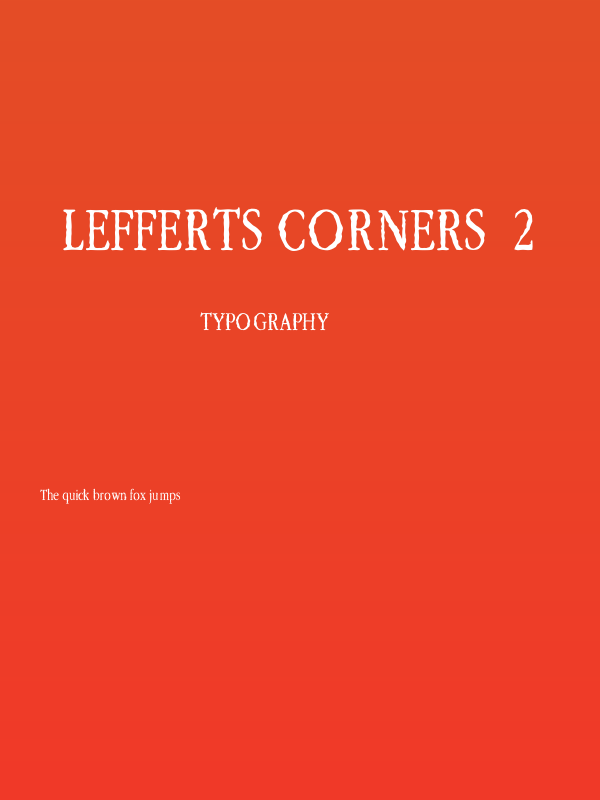 Lefferts Corners  2 Poster
