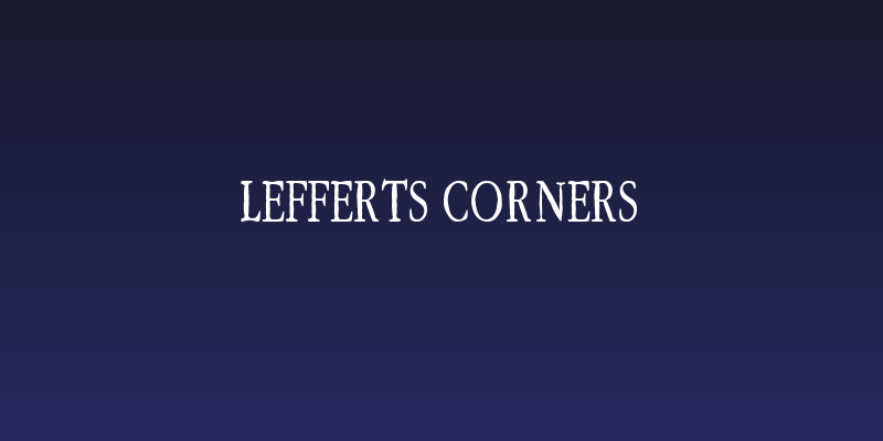 Lefferts Corners Social Header