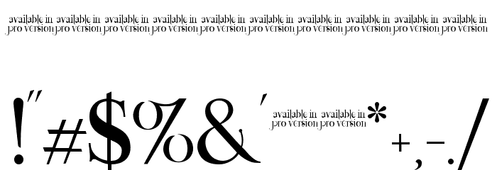 Lefina Font OTHER CHARS