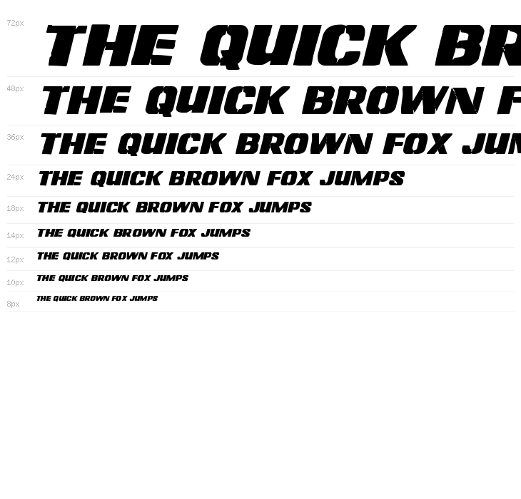 Left Hand Luke Italic Waterfall