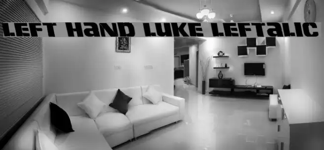 Left Hand Luke Leftalic Example 3
