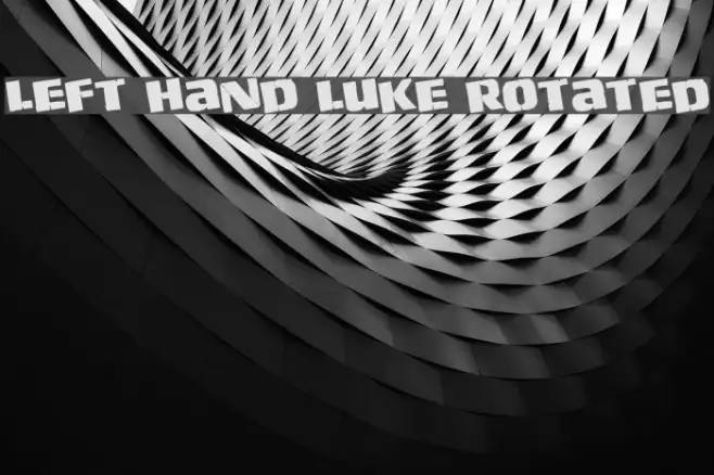 Left Hand Luke Rotated Example 1