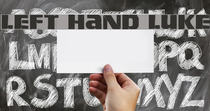 Left Hand Luke Example 3