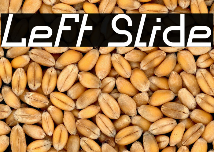 Left Slide Example 1