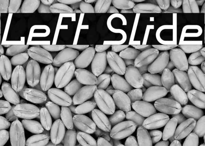 Left Slide Example 1