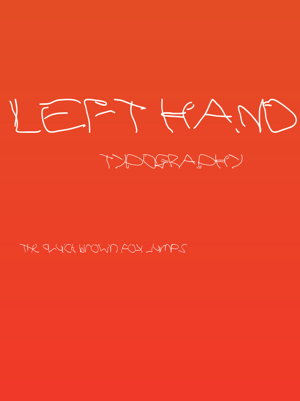 Left hand  five years Poster