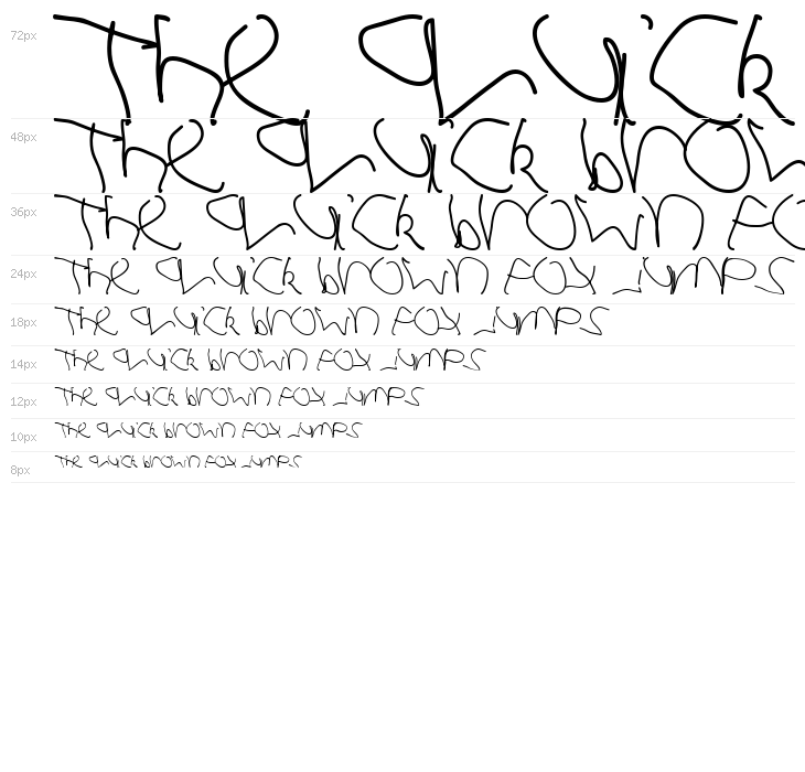 Left hand  five years Waterfall