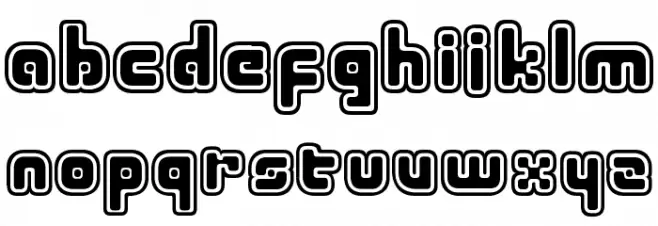 LeftOvers 4 Font LOWERCASE