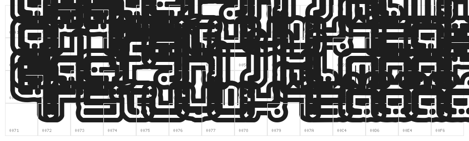 LeftOvers 5 Character Map