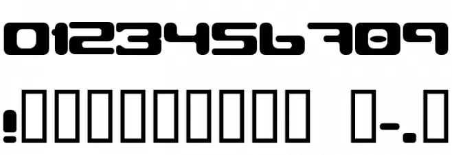 LeftOvers II 2 Font OTHER CHARS