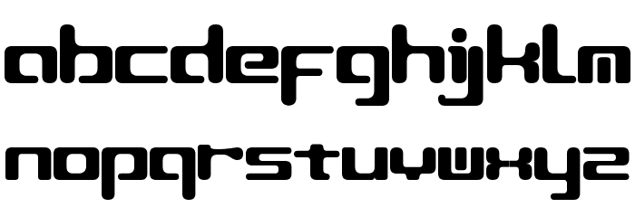 LeftOvers II 2 Font LOWERCASE