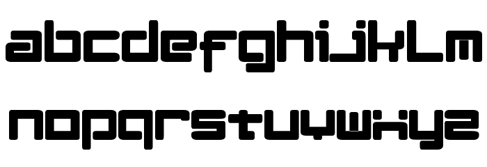 LeftOvers II 3 1 Font LOWERCASE