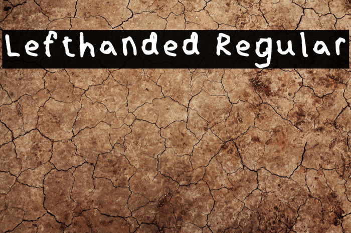 Lefthanded Regular Example 3