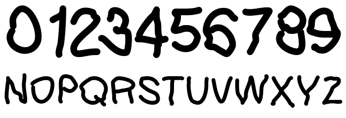 Lefthandkids Font OTHER CHARS