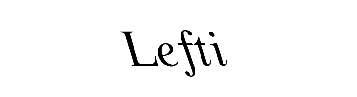 Lefti  Free Fonts Download