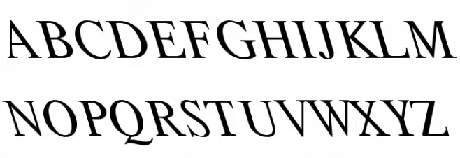 Lefti 字体 大写