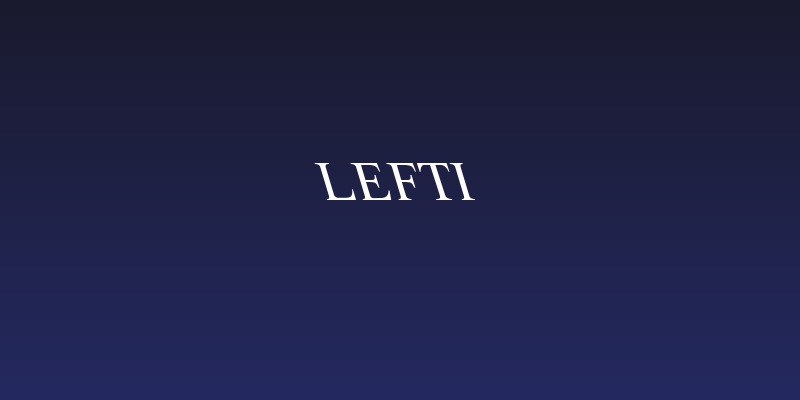 Lefti Social Header