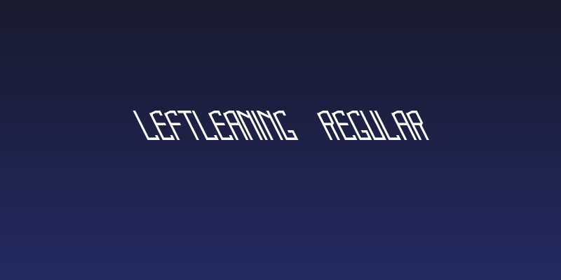 Leftleaning  Regular Social Header