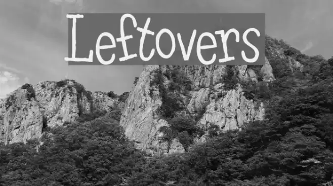 Leftovers Caratteri examples