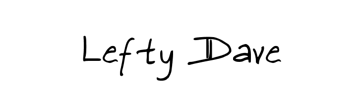 Lefty Dave Font