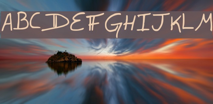 Lefty Dave Font examples