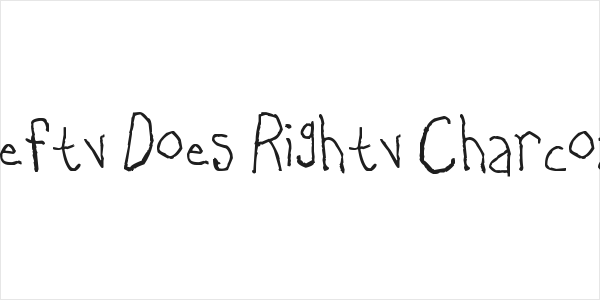 Lefty Does Righty Charcoal Logo