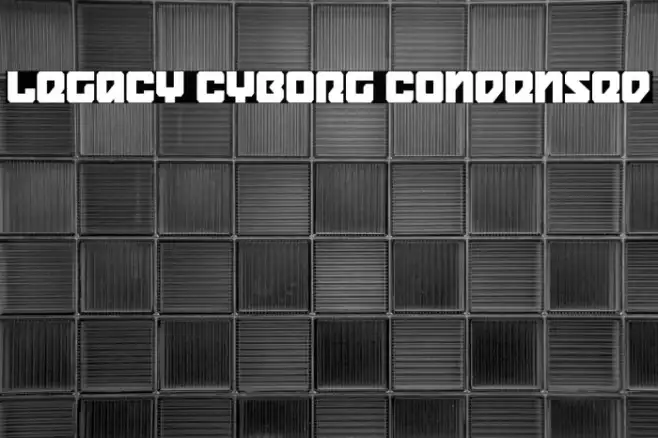 Legacy Cyborg Condensed Example 2