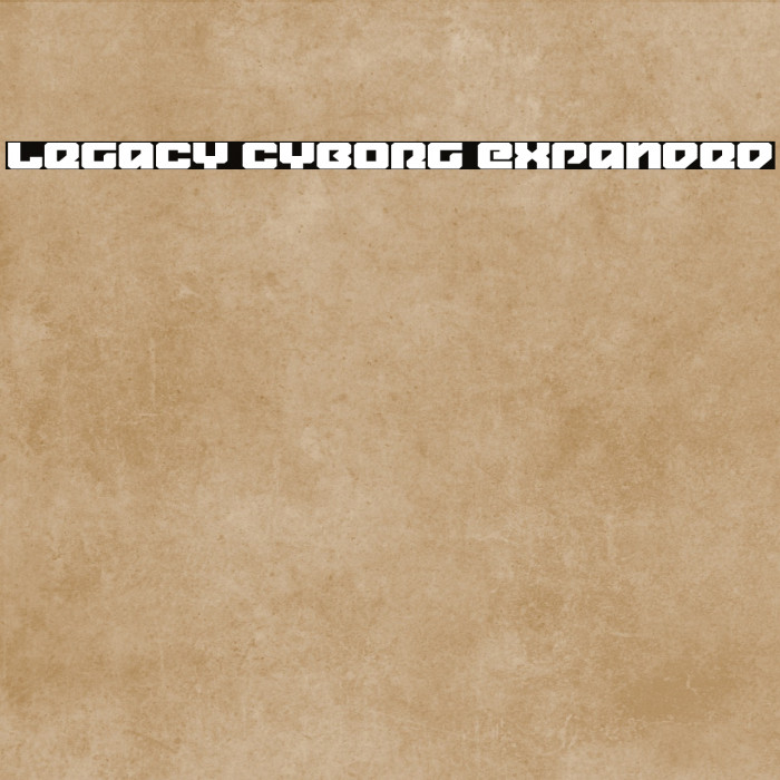 Legacy Cyborg Expanded Example 2