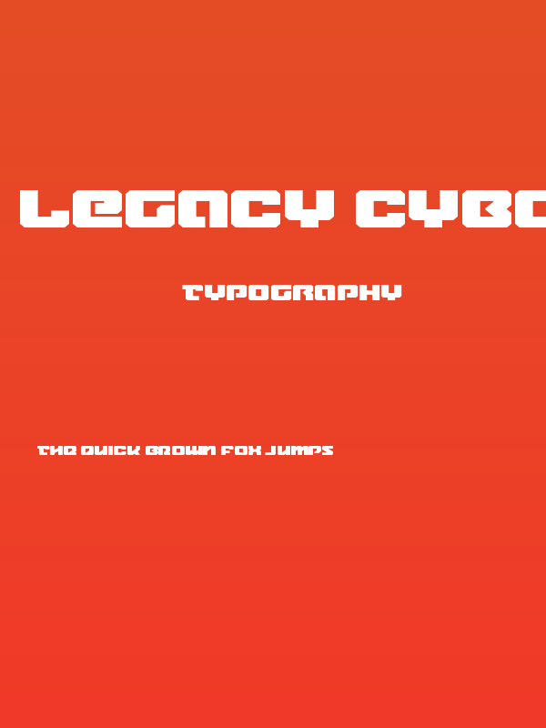 Legacy Cyborg Expanded Poster