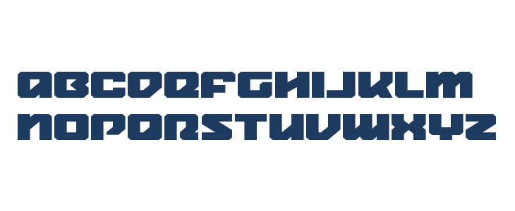 Legacy Cyborg Expanded Lowercase