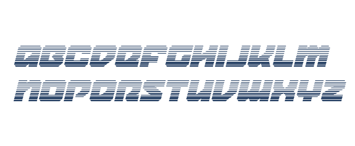 Legacy Cyborg Gradient Italic Lowercase