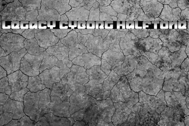 Legacy Cyborg Halftone Example 1