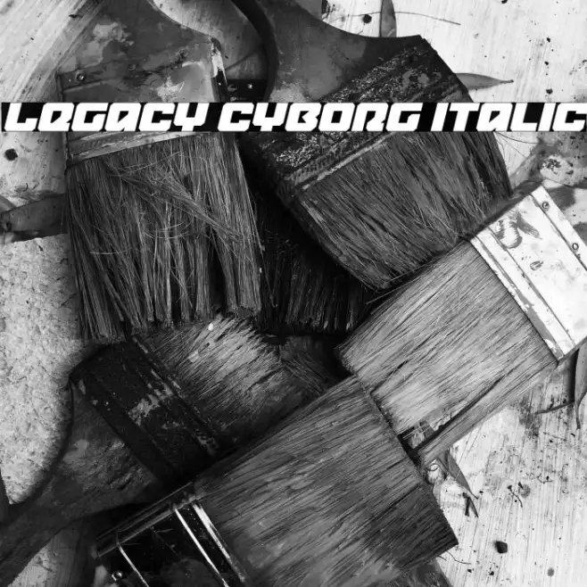 Legacy Cyborg Italic Example 2