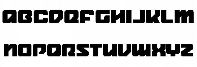 Legacy Cyborg फ़ॉन्ट लोअरकेस