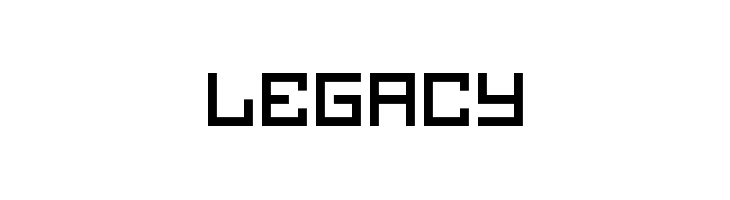 Legacy Fonts
