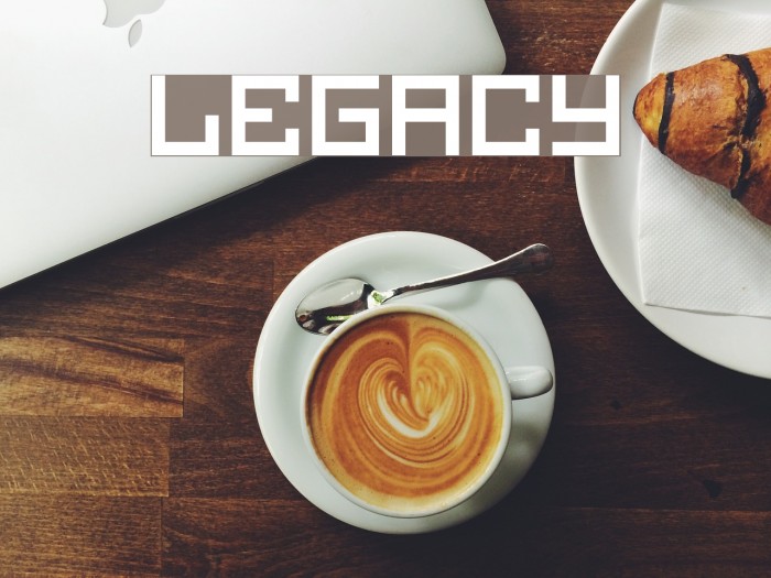 Legacy Font examples