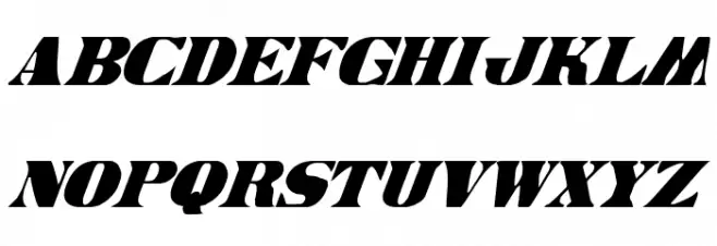 Legal Tender Condensed Italic फ़ॉन्ट लोअरकेस