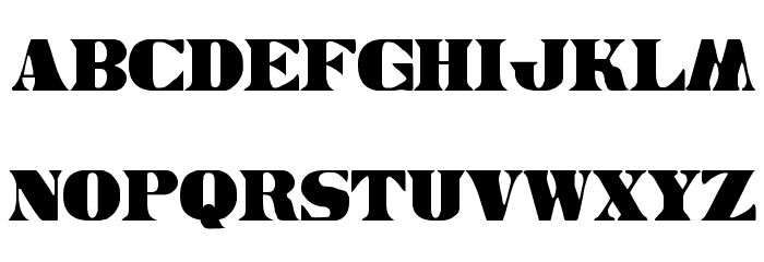 Legal Tender Condensed Font LOWERCASE