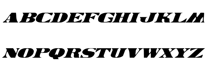 Legal Tender Italic Font LOWERCASE