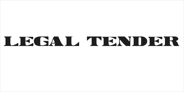 Legal Tender Logo