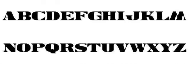 Legal Tender Caratteri MINUSCOLO